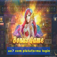 ax7 com plataforma login